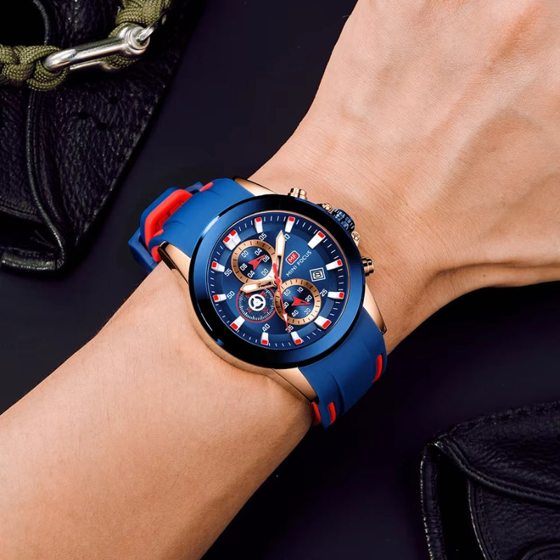 Orion – Rund urtavla med justerbart armband