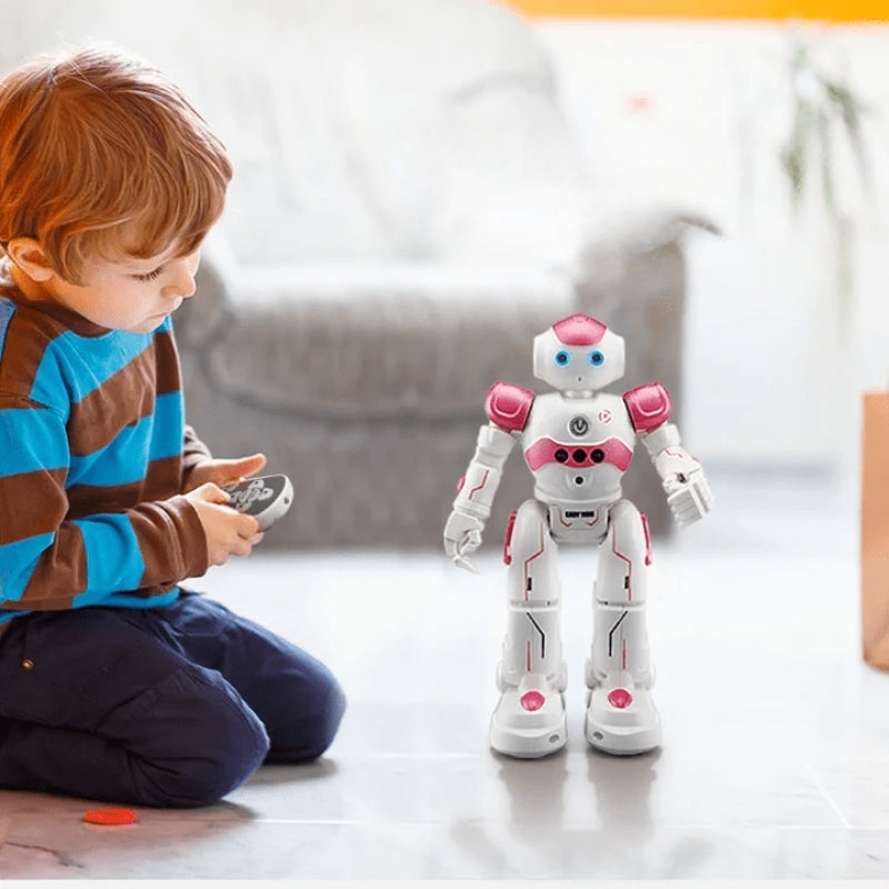 RoboLearn – Lysande radiostyrd robot för barns lek