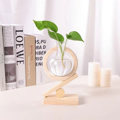 WoodAura – Inomhus bordsplanterare med ramdesign