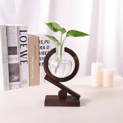 WoodAura – Inomhus bordsplanterare med ramdesign