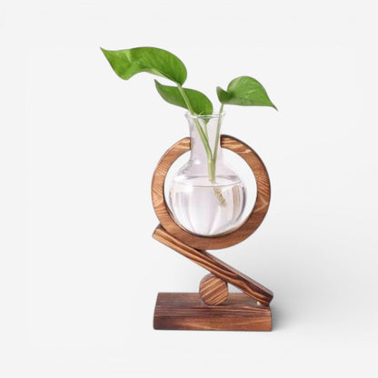 WoodAura – Inomhus bordsplanterare med ramdesign