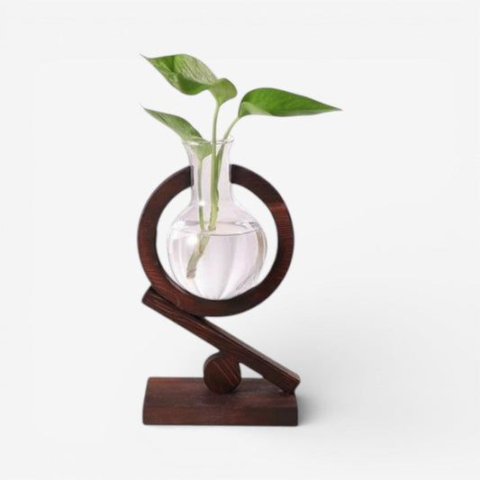 WoodAura – Inomhus bordsplanterare med ramdesign