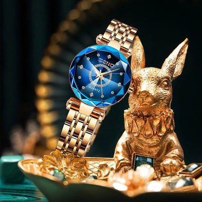 Aria – Armbandsur med rund urtavla och justerbart spänne