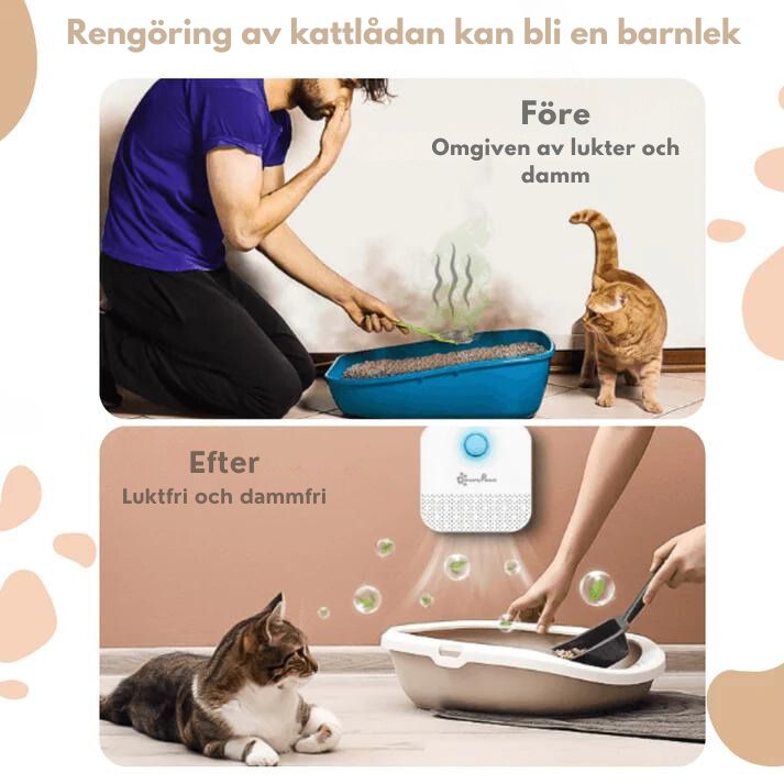 OdorErase™ - Smart Deodoriseringsmedel För Kattsand