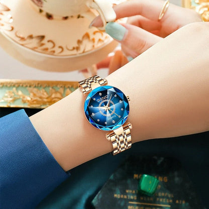 Aria – Armbandsur med rund urtavla och justerbart spänne