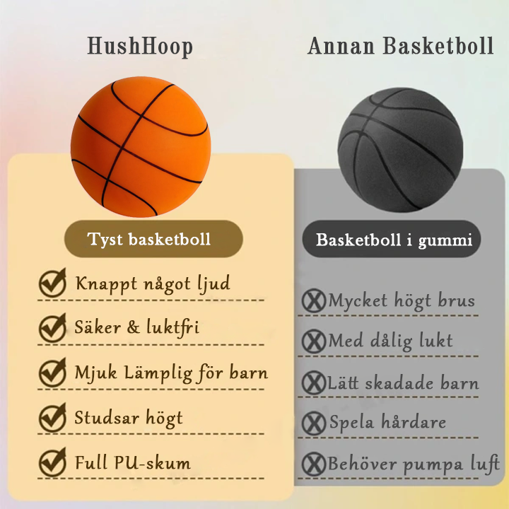 HushHoop | Tyst basketboll