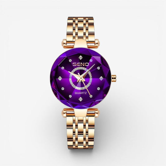 Aria – Armbandsur med rund urtavla och justerbart spänne