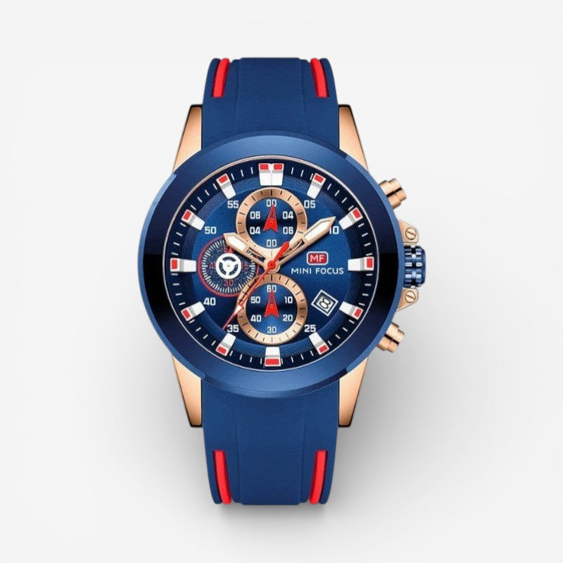 Orion – Rund urtavla med justerbart armband