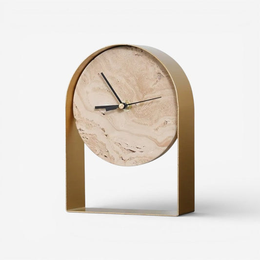 TimeStone – Dekorativ marmorbordsur för inomhusdekoration