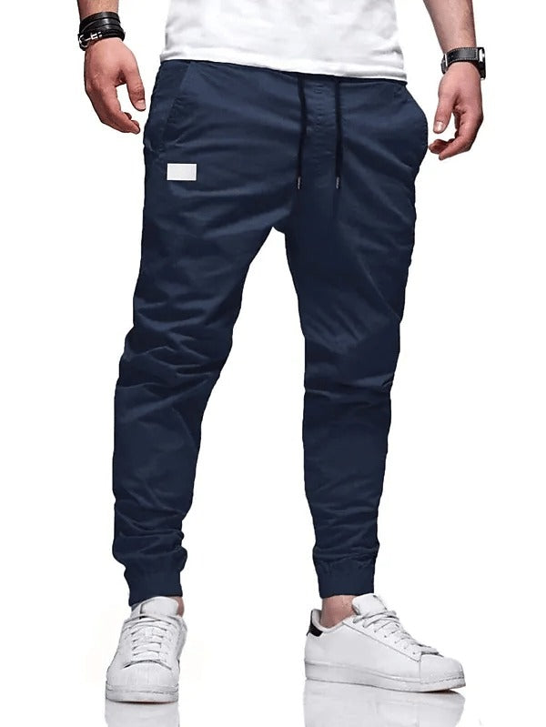 Lucas™ Casual Multi Fickor Joggare Byxor