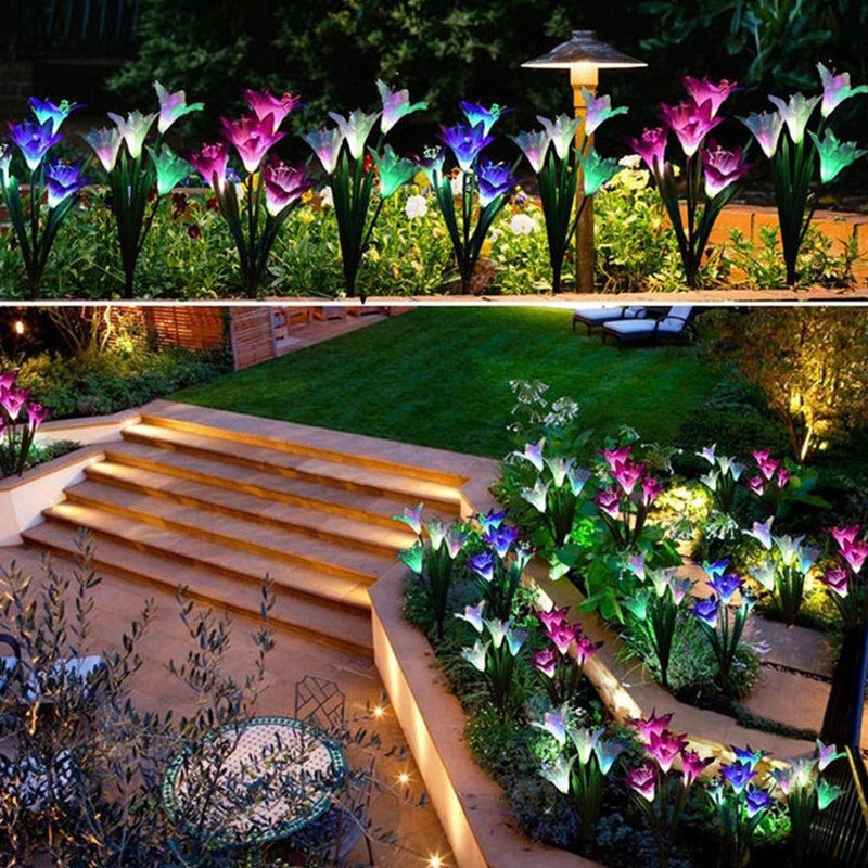 Lily Solar Garden Stake Lights