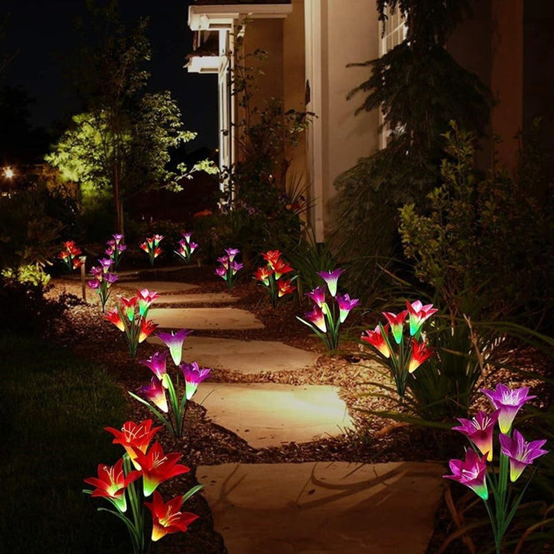 Lily Solar Garden Stake Lights