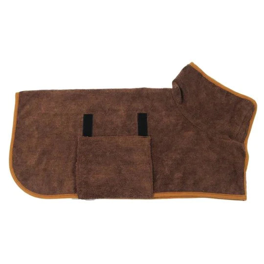 Bathrobe™ Superabsorberande justerbar mikrofiberhandduk för hundar